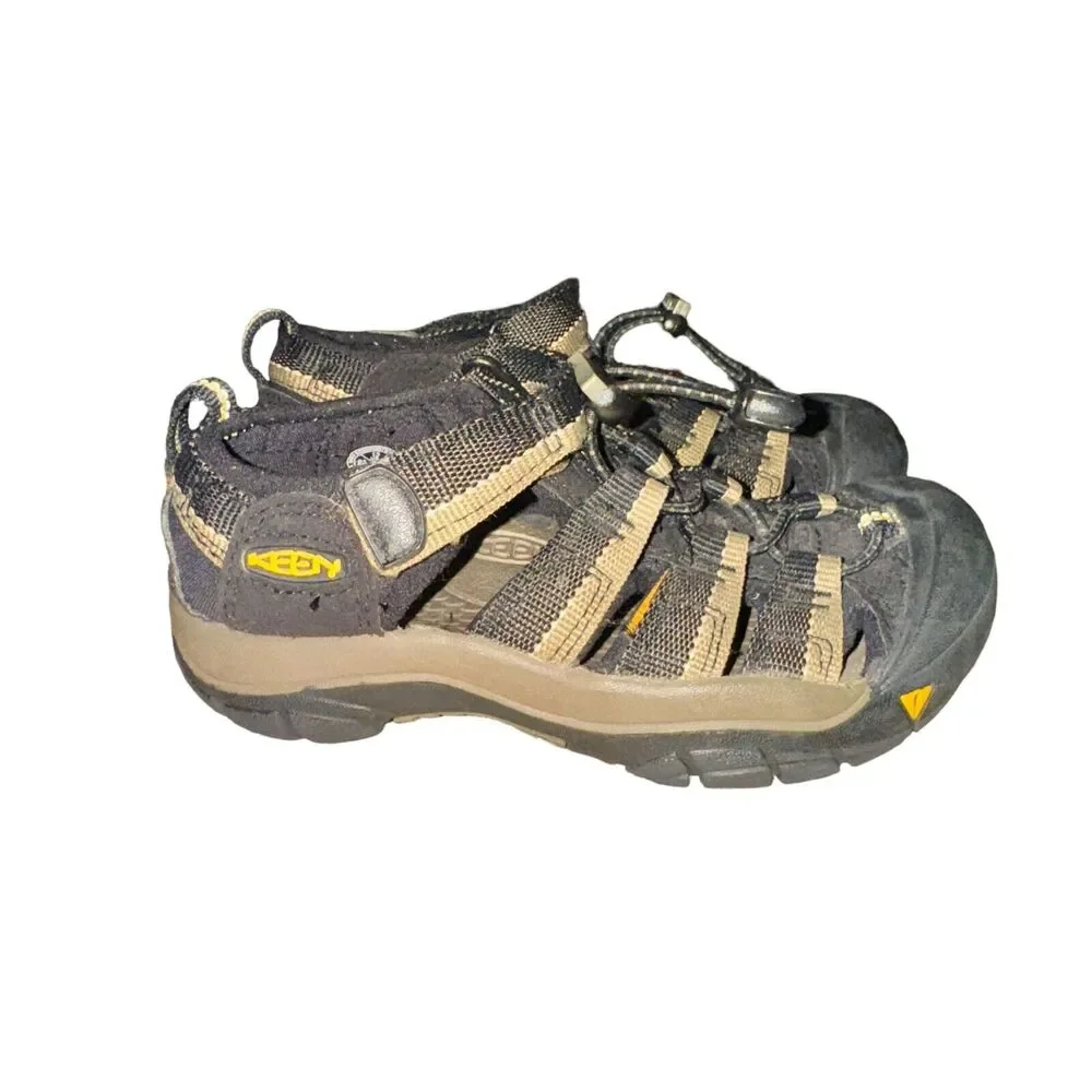 Keen Kids Newport H2 Sandals Boy's Size 13 Brown Adjustable Strap Water Sport